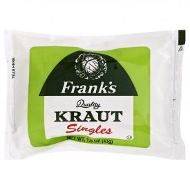 Sauerkraut Portion Packs 100/1.5 oz Frank's