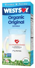 Westsoy Organic Soy Milk  12/32oz