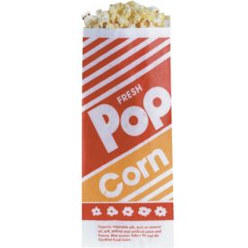 Popcorn Bag 7" Holds 0.75 oz 1000ct