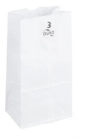 Bag Paper White # 3   500ct