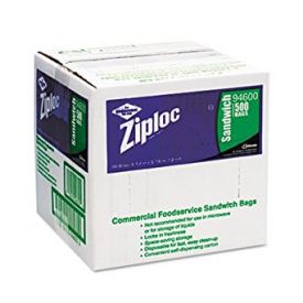 Ziplock Food Storage bags -Sandwich Size 500ct