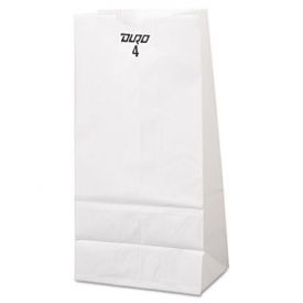 4 pound White Grocery Bag 500ct