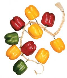 PEPPERS TRI COLOR ON A ROPE