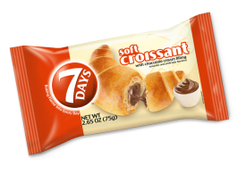 7 Days Soft Croissant Chocolate 2.65 oz   24ct