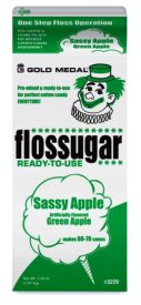 Flossugar: Sassy Apple Green 6/3.75 pound case