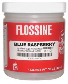 Flossine : Blue Raspberry 1 pound Can