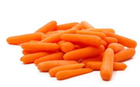 Carrots, Baby   1 pound bags (20 per Case)