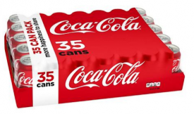 Coca Cola 12 oz Can   35ct