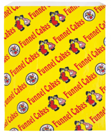 Funnel Cake Printed bags 1000 ct