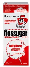 Flossugar: Jolly Berry Strawberry 6/3.75 pound case