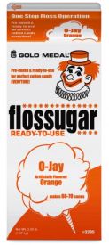 Flossugar: Ojay Orange 6/3.75 pound case