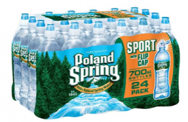 Poland Spring Water 24 oz Sports Cap 24ct