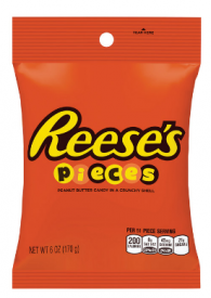 Reeses Pieces Peg Bag 6 oz 12ct  #11601