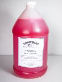 Bubblegum Syrup 4/Gallon Somerset Brand