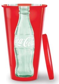 32 oz Coke Cup w/lid  -plastic  200/case