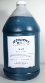 Grape Syrup 4/Gallon Somerset