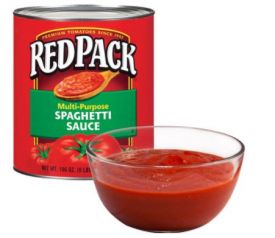 Spaghetti Sauce 6/#10 Tins Redpack