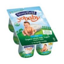 Yo Baby Simply Plain Yogurt 24/4 oz