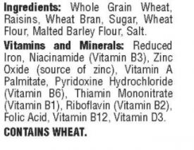 Raisin Bran Cereal Malt-O-Meal 6/36 oz