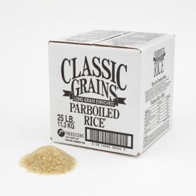 Par Boiled Rice, Classic Grains 25 pound Box