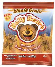 Belly Bear 51%Whole Grain Cinnamon Grahams 200/1oz