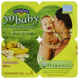 Yo Baby Banana Yogurt  24/4 oz