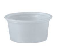 Souffle Cup 1 oz Plastic 2500ct