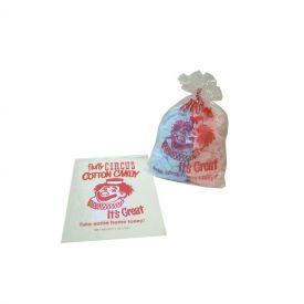Cotton Candy bags Printed 1000ct