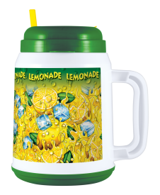 64 oz Lemonade Souvenir Cup -Tanker - 12ct