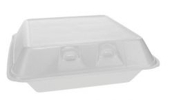Take Out Clear Container 9x9x3 150/cs  Pactiv YHLW-0901