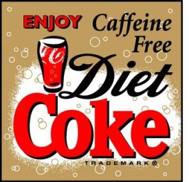 Diet Coke Caff Free  2.5 Gallon Bag in Box