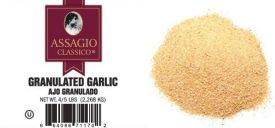 Garlic, Granulated Assagio Classico 5 pounds