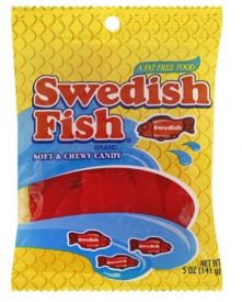 Swedish Fish Peg Bag 5oz 12ct