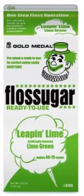 Flossugar: Leapin' Lime Green 6/3.75 pound case
