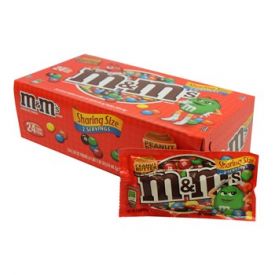 PEANUT BUTTER M&M KING SIZE 2.83OZ 24CT