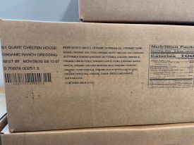 Organic Dressing Lite Buttermilk Ranch Chelton House 8/32 oz