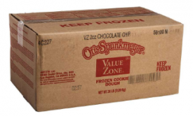Otis Spunkmeyer Chocolate Chip Cookie 160/2oz