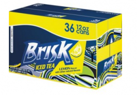 Lipton Brisk Tea  12 oz Can  36ct