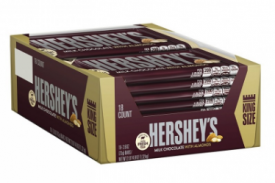 Hershey Milk Chocolate W/ Almonds 2.6 oz 18ct
