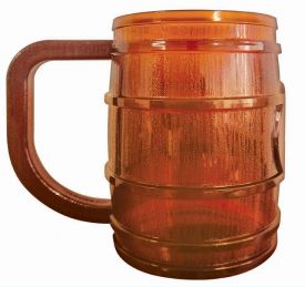 Barrel Mug Translucent Brown 16oz 96ct