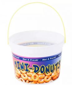 Mini Donut Bucket With Handle, 160 ct