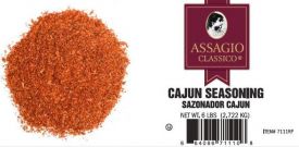 Cajun Seasoning Assagio Classico 6 pounds