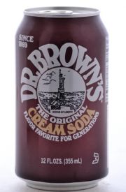 Dr. Browns Cream Soda 12 oz  24/case