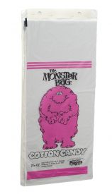 Cotton Candy bags Poly Monster 12" X 25" 1000 ct