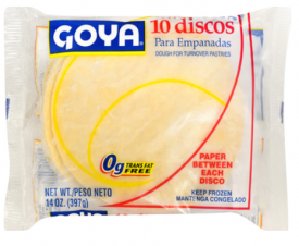 Empanada 6" Disc Goya 24 ct