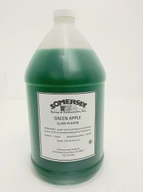 Slush Flv: Green Apple 4/Gallon