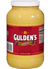 Mustard Spicy Brown Guldens 4/gallon jugs