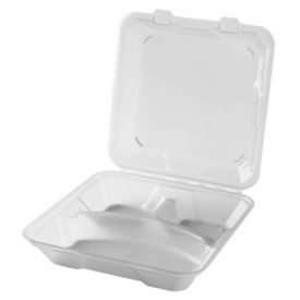 Large Foam Container 3-compt 150/case