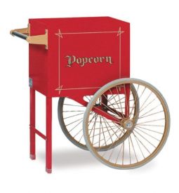 Antique Red Popcorn Cart (#2659Cr)