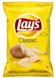 Potato Chips Baked Lays Xvl 2.25OZ 24ct